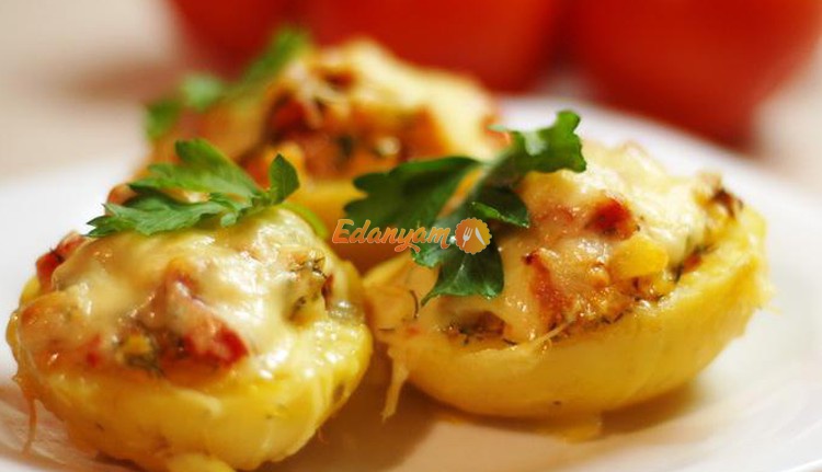 Фаршированный картофель