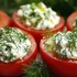 Помидоры с сыром и чесноком