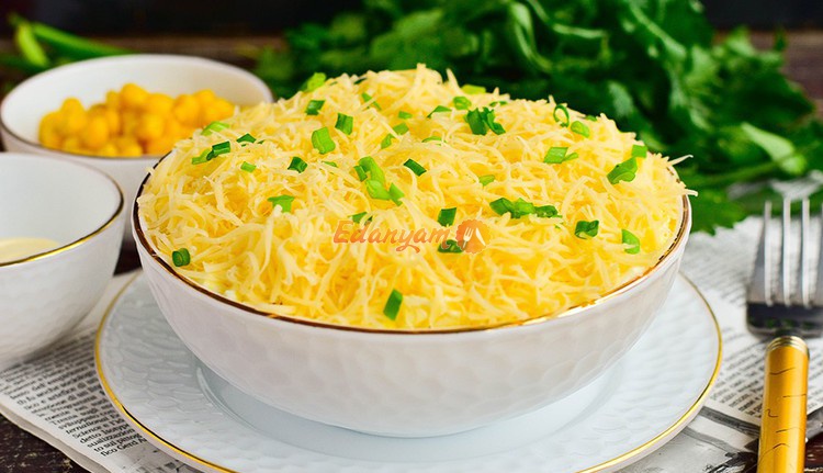 Салат Восторг с курицей